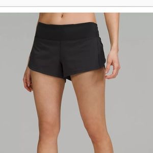 Lulu Lemon black running shorts